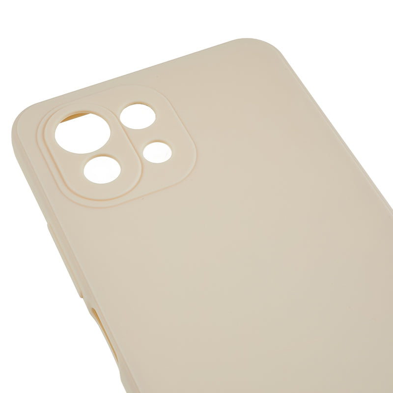 For Xiaomi 11 Lite 5G NE / Mi 11 Lite 4G / 5G TPU Phone Case Precise Cutout Straight Edge Back Cover