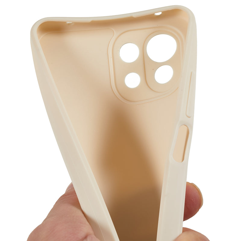 For Xiaomi 11 Lite 5G NE / Mi 11 Lite 4G / 5G TPU Phone Case Precise Cutout Straight Edge Back Cover