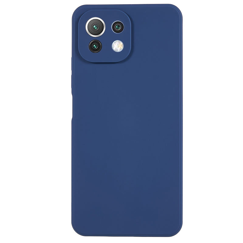 For Xiaomi 11 Lite 5G NE / Mi 11 Lite 4G / 5G TPU Phone Case Precise Cutout Straight Edge Back Cover