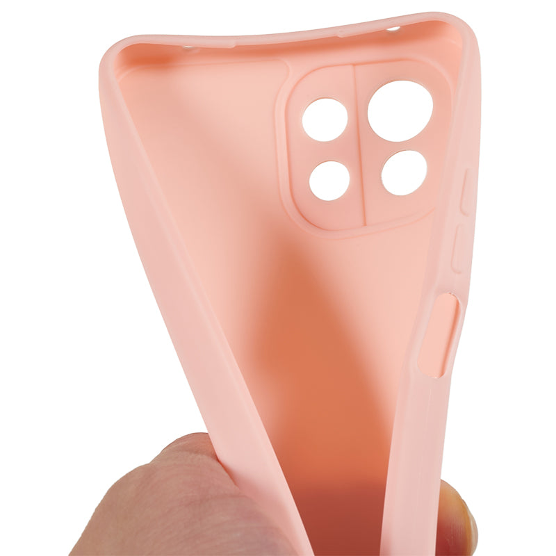 For Xiaomi 11 Lite 5G NE / Mi 11 Lite 4G / 5G TPU Phone Case Precise Cutout Straight Edge Back Cover