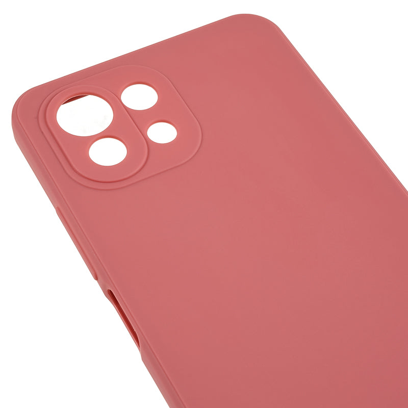 For Xiaomi 11 Lite 5G NE / Mi 11 Lite 4G / 5G TPU Phone Case Precise Cutout Straight Edge Back Cover