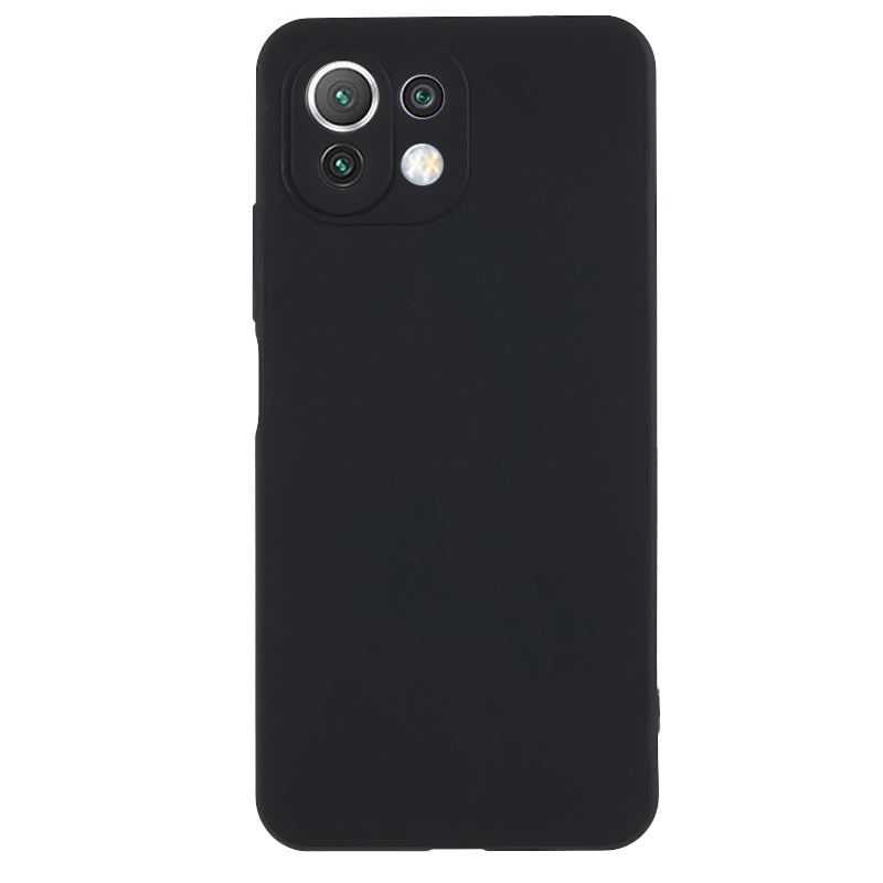 For Xiaomi 11 Lite 5G NE / Mi 11 Lite 4G / 5G TPU Phone Case Precise Cutout Straight Edge Back Cover