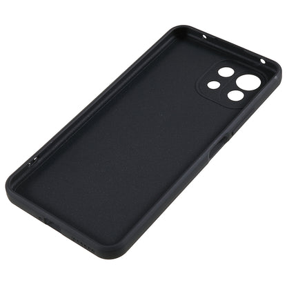 For Xiaomi 11 Lite 5G NE / Mi 11 Lite 4G / 5G TPU Phone Case Precise Cutout Straight Edge Back Cover