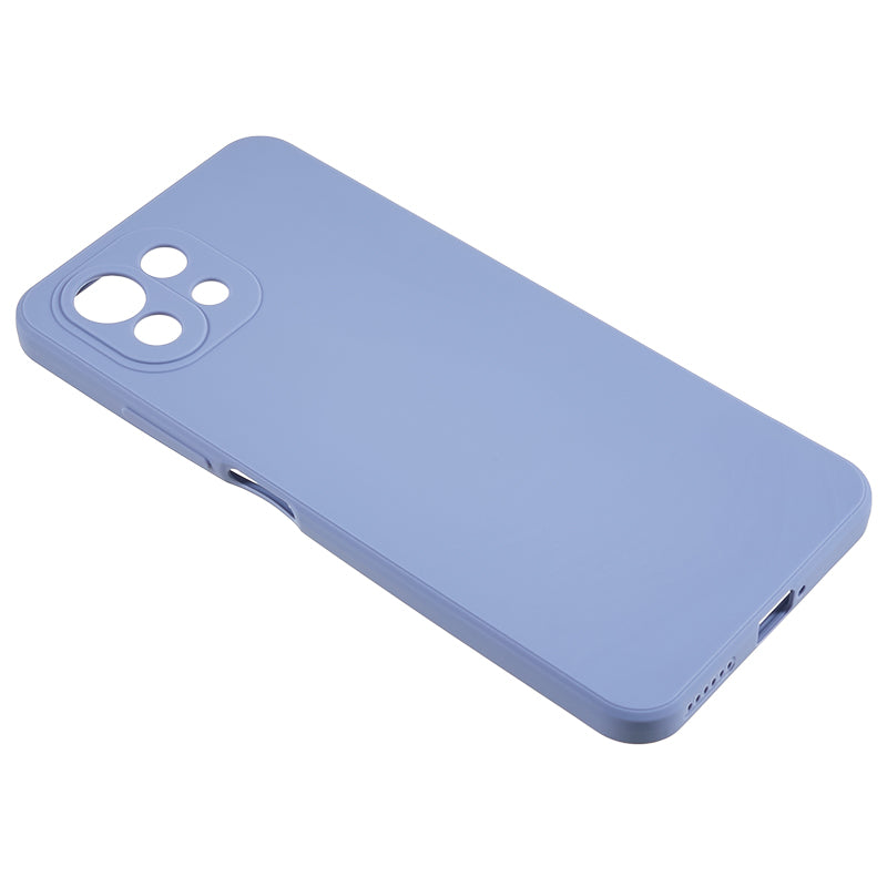 For Xiaomi 11 Lite 5G NE / Mi 11 Lite 4G / 5G TPU Phone Case Precise Cutout Straight Edge Back Cover