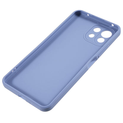 For Xiaomi 11 Lite 5G NE / Mi 11 Lite 4G / 5G TPU Phone Case Precise Cutout Straight Edge Back Cover