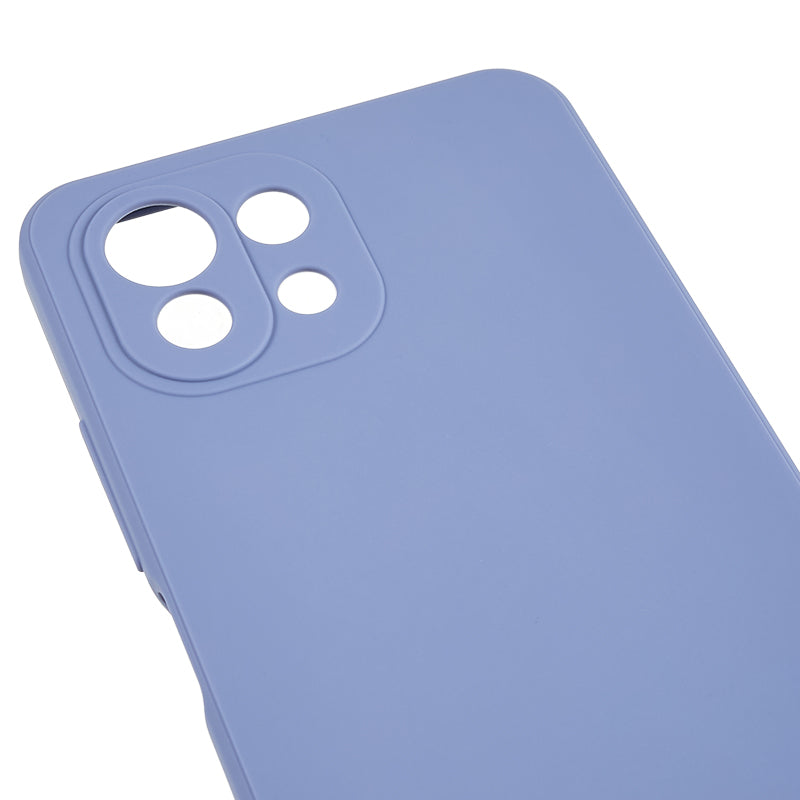 For Xiaomi 11 Lite 5G NE / Mi 11 Lite 4G / 5G TPU Phone Case Precise Cutout Straight Edge Back Cover