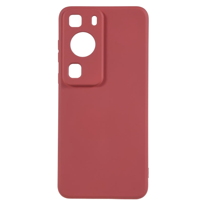 For Huawei P60 / P60 Pro Fiber Lining Anti-drop Cover Rubberized TPU Phone Case