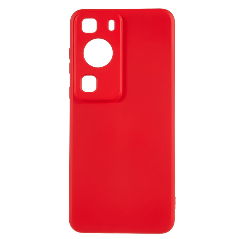 For Huawei P60 / P60 Pro Fiber Lining Anti-drop Cover Rubberized TPU Phone Case