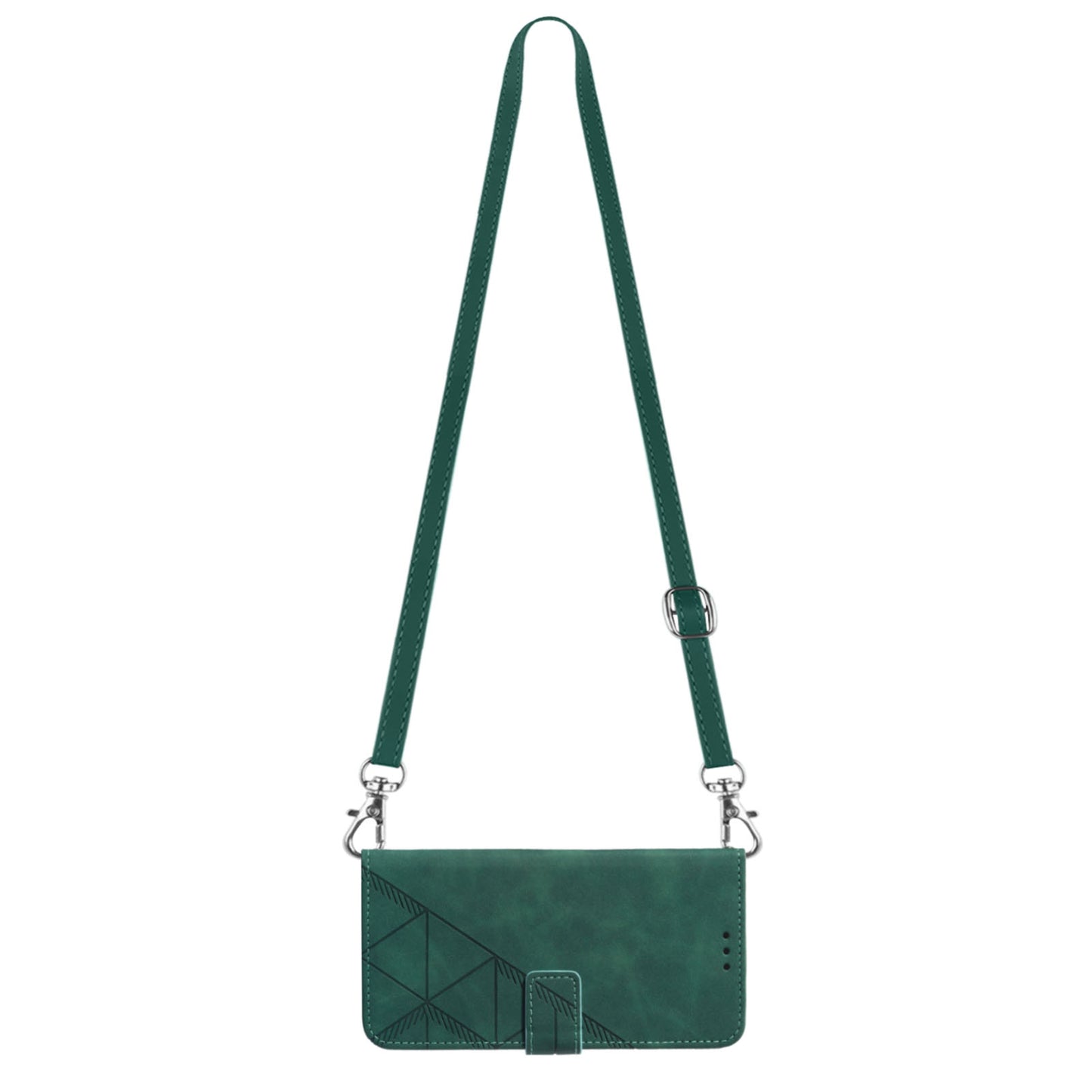 YB Imprinting Series-2 For Honor Magic5 Pro Imprinted Lines PU Leather Phone Case Anti-fall Stand Wallet Cover