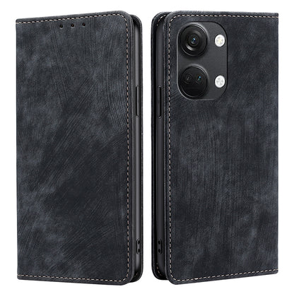 Phone Case for OnePlus Nord 3 5G / Ace 2V 5G Shockproof PU Leather RFID Blocking Stand Wallet Flip Cover