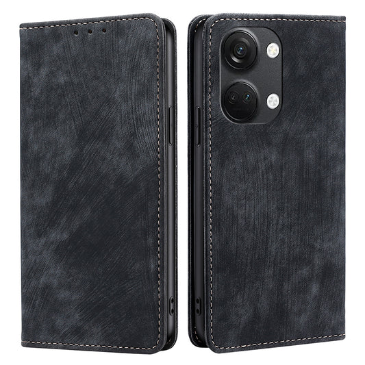 Phone Case for OnePlus Nord 3 5G / Ace 2V 5G Shockproof PU Leather RFID Blocking Stand Wallet Flip Cover