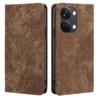 Phone Case for OnePlus Nord 3 5G / Ace 2V 5G Shockproof PU Leather RFID Blocking Stand Wallet Flip Cover