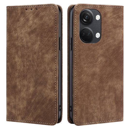 Phone Case for OnePlus Nord 3 5G / Ace 2V 5G Shockproof PU Leather RFID Blocking Stand Wallet Flip Cover