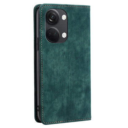 Phone Case for OnePlus Nord 3 5G / Ace 2V 5G Shockproof PU Leather RFID Blocking Stand Wallet Flip Cover