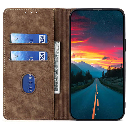 For Xiaomi Redmi Note 12 4G PU Leather RFID Blocking Phone Case Stand Wallet Drop-proof Flip Cover