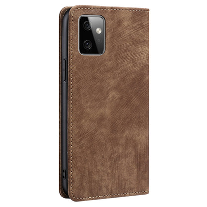 RFID Blocking Shell for Motorola Moto G Power 5G Stand Wallet Phone Case PU Leather Flip Cover