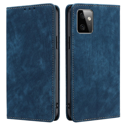 RFID Blocking Shell for Motorola Moto G Power 5G Stand Wallet Phone Case PU Leather Flip Cover
