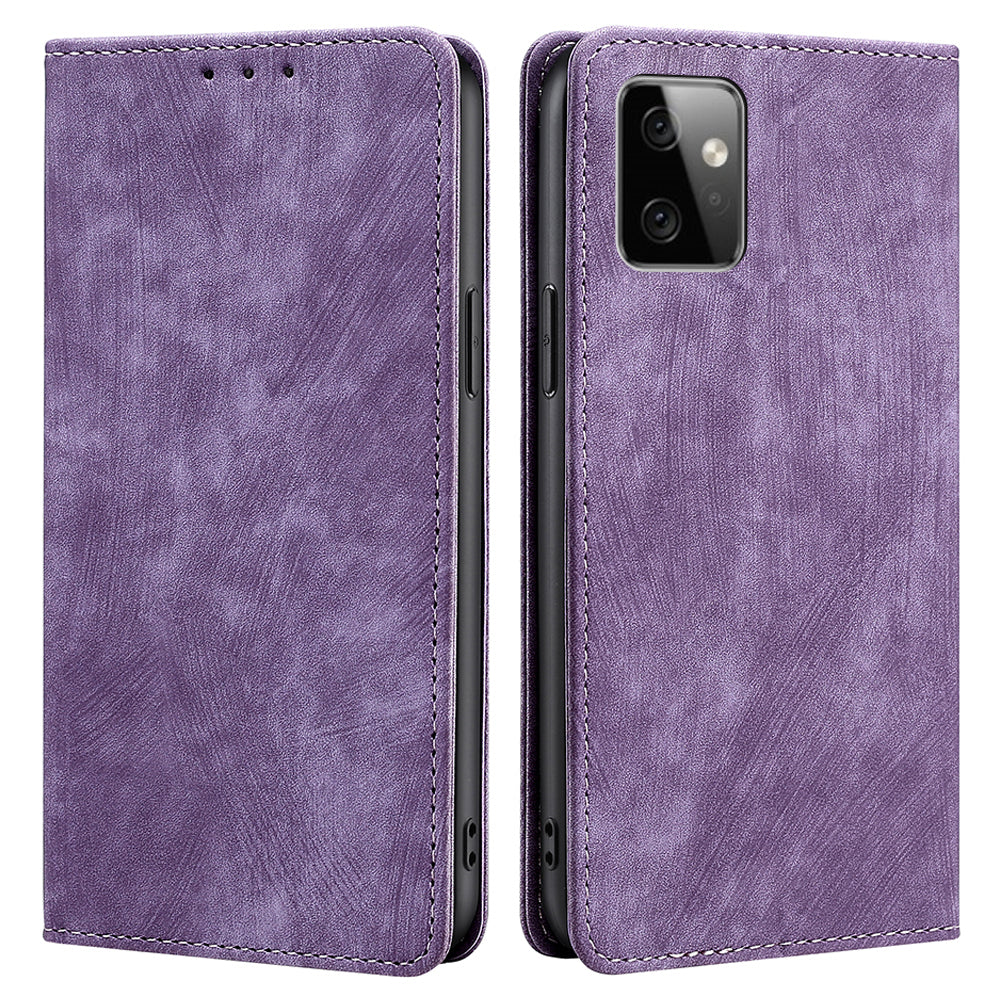 RFID Blocking Shell for Motorola Moto G Power 5G Stand Wallet Phone Case PU Leather Flip Cover