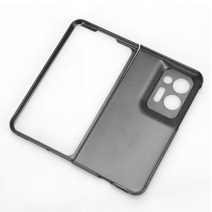 For Oppo Find N2 5G PU Leather Coated PC+TPU Phone Case Wristband Kickstand Shockproof Cover