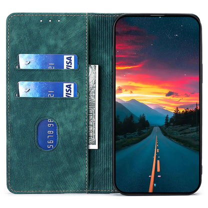RFID Blocking Cover for Tecno Spark Go 2023 4G Shell with Stand Wallet PU Leather Cellphone Case