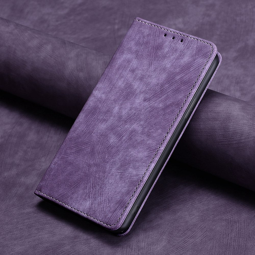 RFID Blocking Cover for Tecno Spark Go 2023 4G Shell with Stand Wallet PU Leather Cellphone Case
