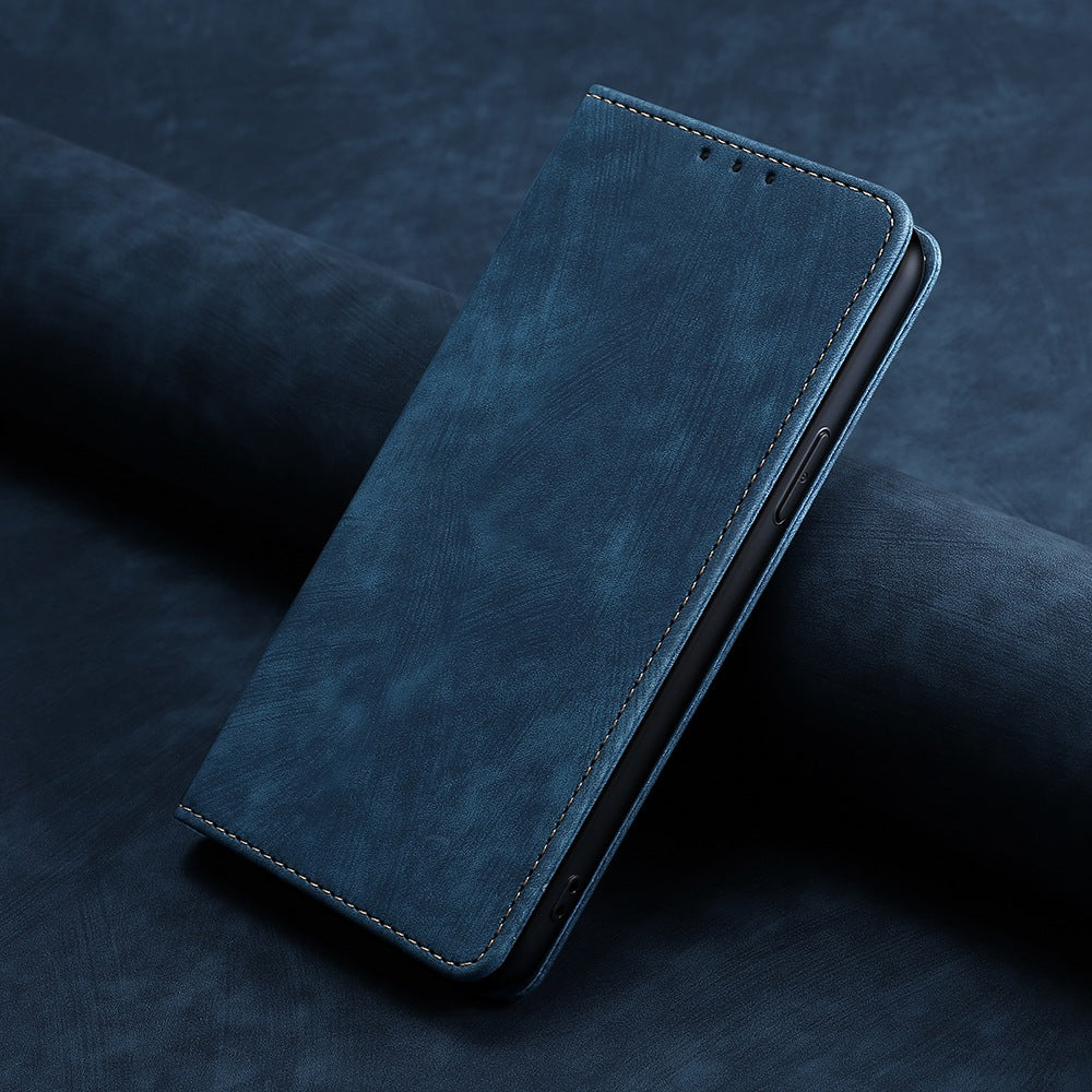 RFID Blocking Cover for Tecno Spark Go 2023 4G Shell with Stand Wallet PU Leather Cellphone Case