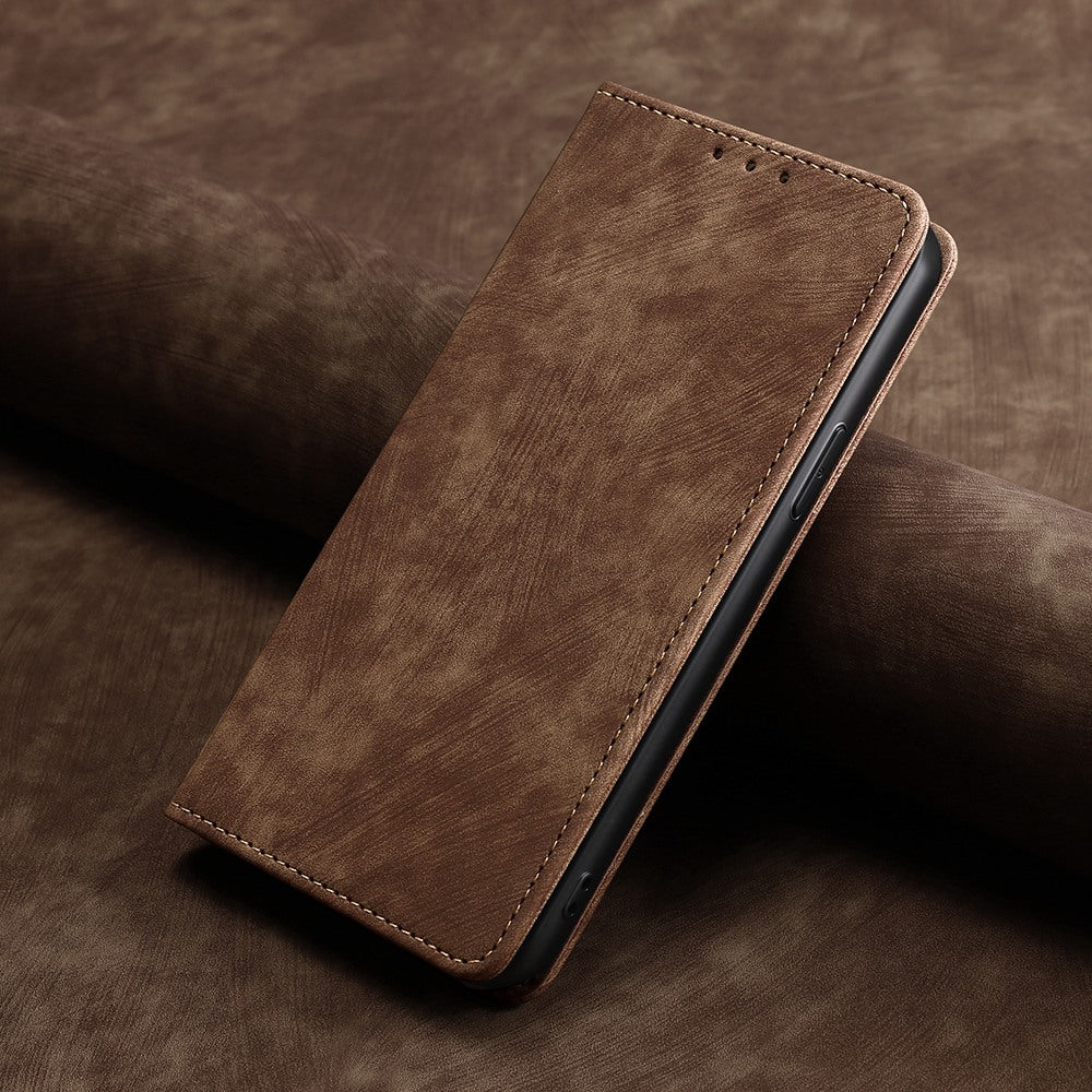 RFID Blocking Cover for Tecno Spark Go 2023 4G Shell with Stand Wallet PU Leather Cellphone Case