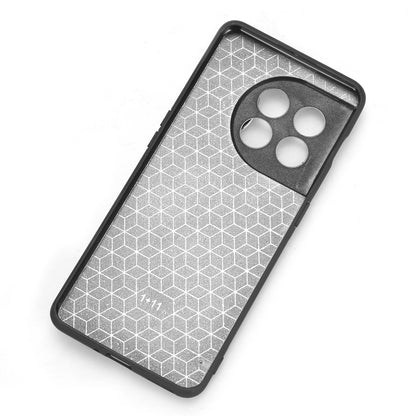 Wristband Kickstand Phone Cover for OnePlus 11 5G , Leather Coated PC+TPU Case with Neck Strap