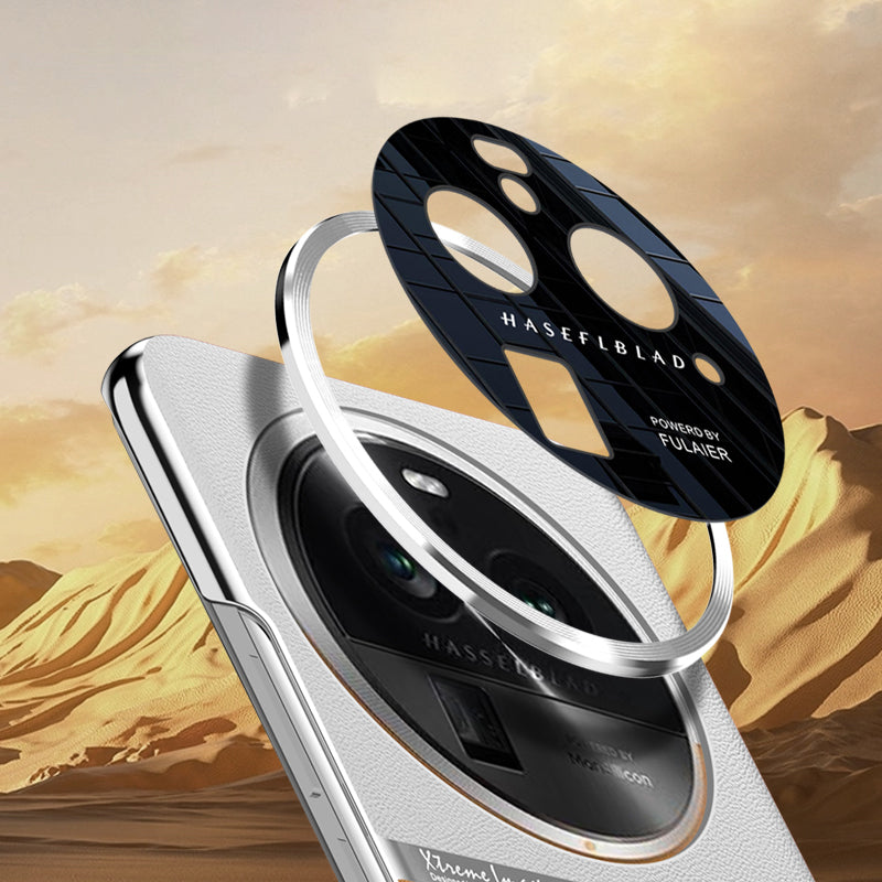 For Oppo Find X6 Pro Shockproof Phone Case PU Leather + PC Defender Shell Back Cover