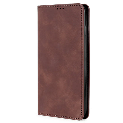 For Nokia G22 Card Holder PU Leather Case Skin-touch Stand Mobile Phone Drop-proof Cover