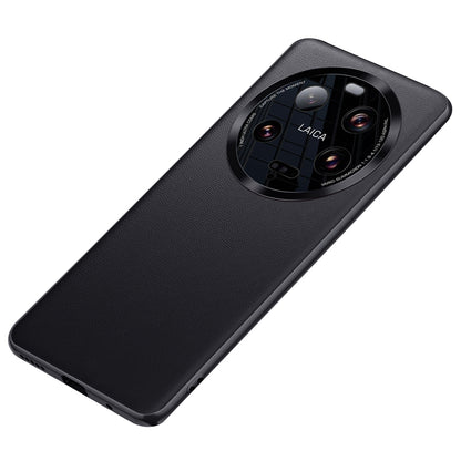 For Xiaomi 13 Ultra PU Leather Coated TPU+PC Phone Case Metal Lens Protection Phone Cover (2nd Gen)