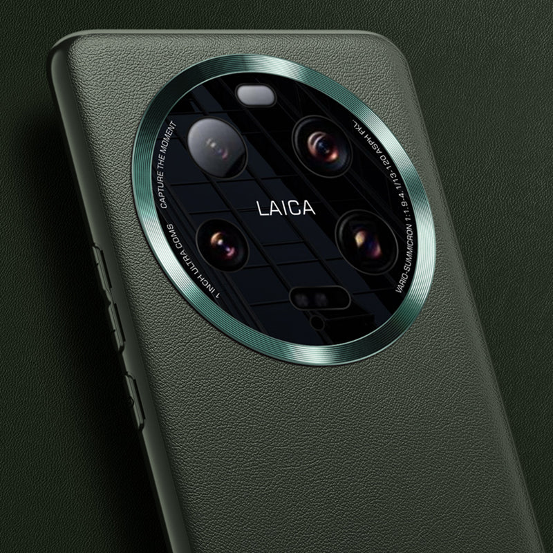 For Xiaomi 13 Ultra PU Leather Coated TPU+PC Phone Case Metal Lens Protection Phone Cover (2nd Gen)