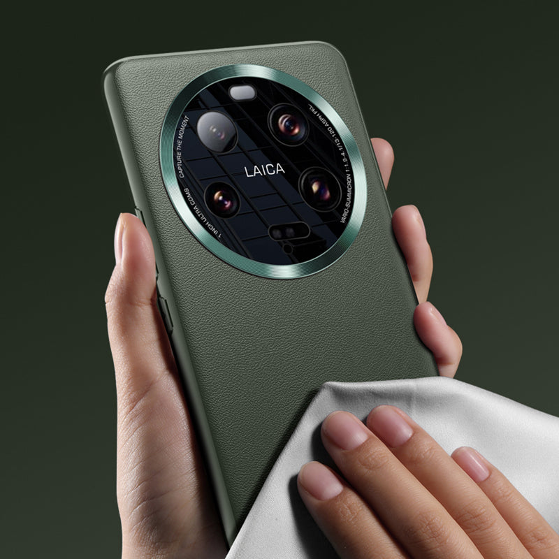 For Xiaomi 13 Ultra PU Leather Coated TPU+PC Phone Case Metal Lens Protection Phone Cover (2nd Gen)