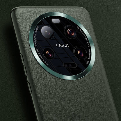 For Xiaomi 13 Ultra PU Leather Coated TPU+PC Phone Case Metal Lens Protection Phone Cover (2nd Gen)