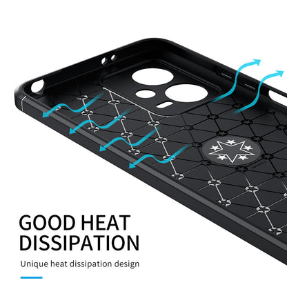 Phone Case for Xiaomi Redmi Note 12 5G (Global) Anti-drop Ring Holder Kickstand TPU Protective Cover