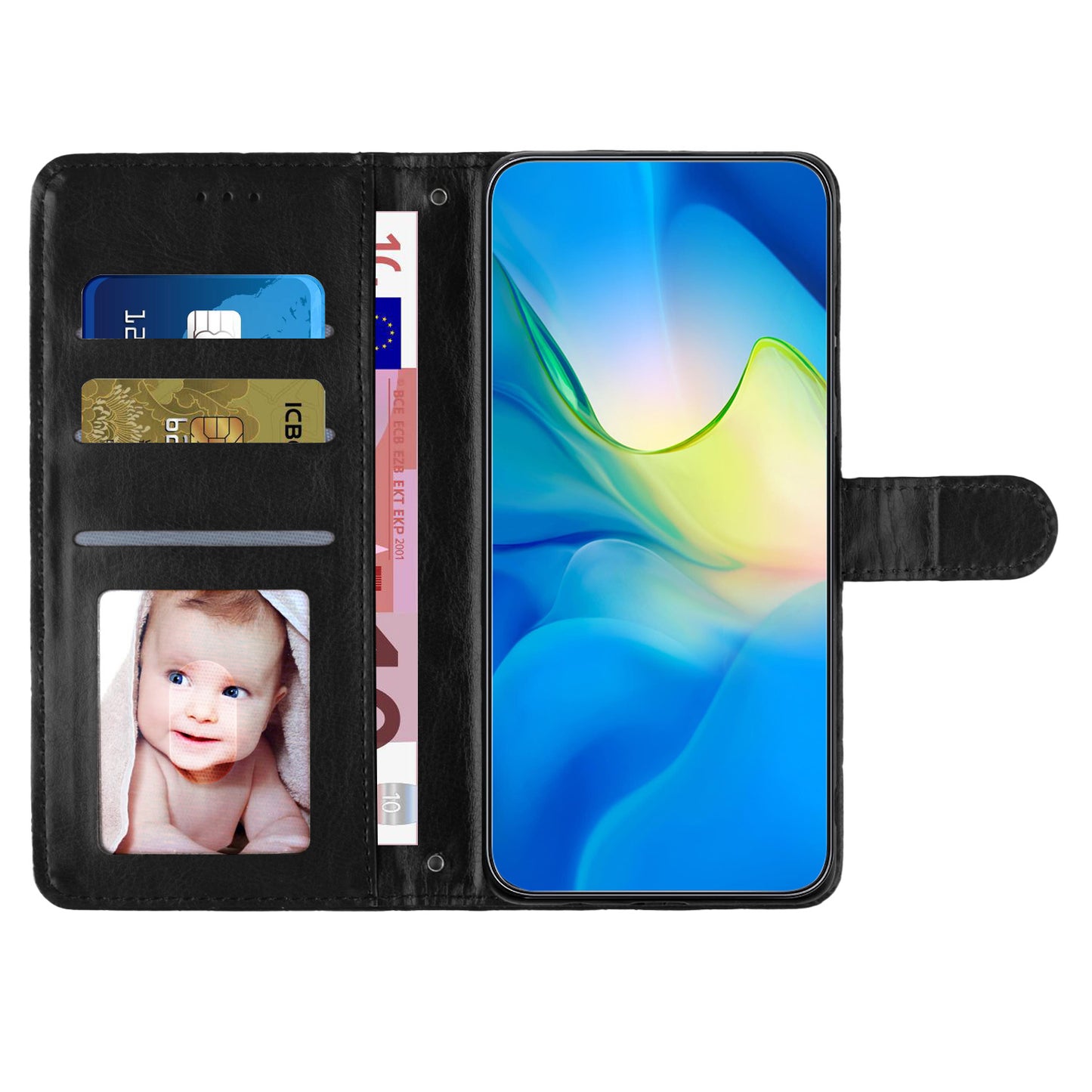 Flip Case for Xiaomi Mi 10T 5G / 10T Pro 5G / Redmi K30S Stitching Line Rhombus Wallet Stand Leather Phone Cover