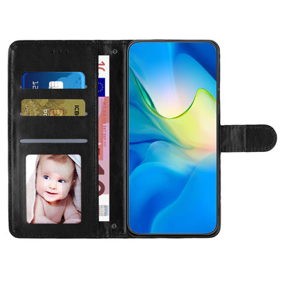 Flip Case for Xiaomi Mi 10T 5G / 10T Pro 5G / Redmi K30S Stitching Line Rhombus Wallet Stand Leather Phone Cover