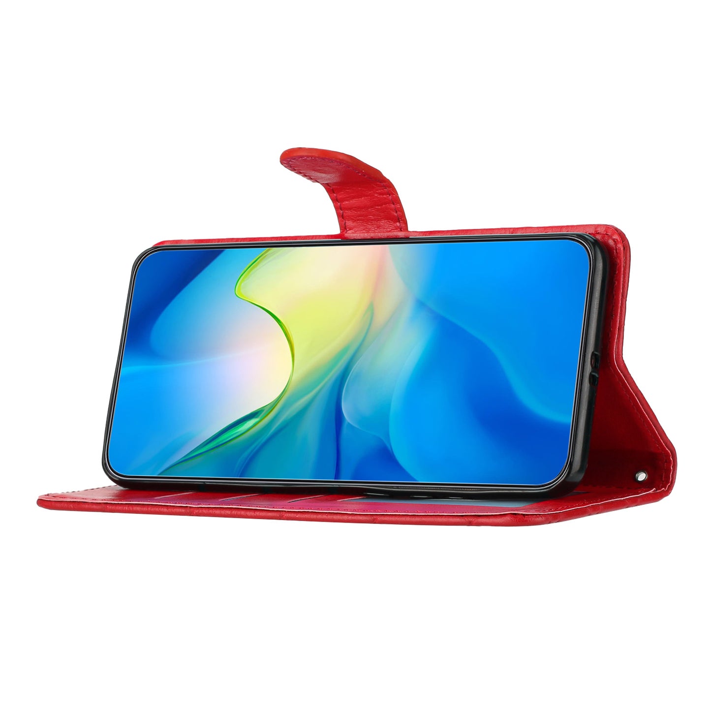 Flip Case for Xiaomi Mi 10T 5G / 10T Pro 5G / Redmi K30S Stitching Line Rhombus Wallet Stand Leather Phone Cover