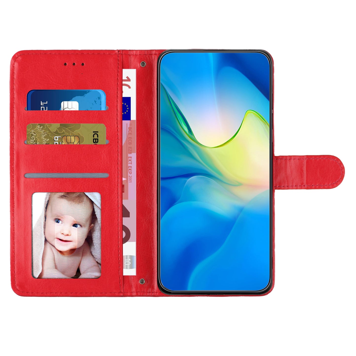 Flip Case for Xiaomi Mi 10T 5G / 10T Pro 5G / Redmi K30S Stitching Line Rhombus Wallet Stand Leather Phone Cover