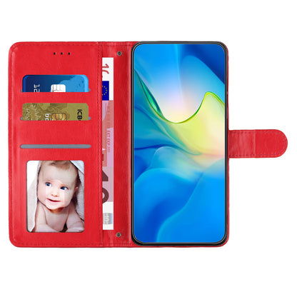 Flip Case for Xiaomi Mi 10T 5G / 10T Pro 5G / Redmi K30S Stitching Line Rhombus Wallet Stand Leather Phone Cover