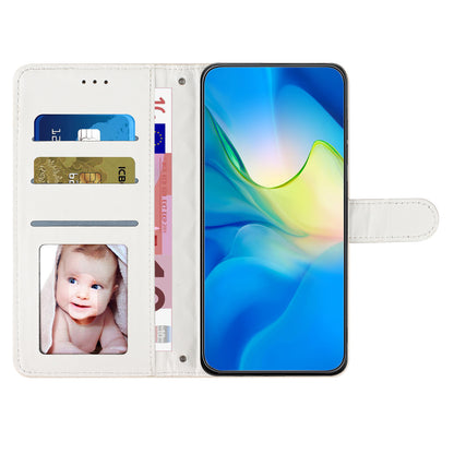 Flip Case for Xiaomi Mi 10T 5G / 10T Pro 5G / Redmi K30S Stitching Line Rhombus Wallet Stand Leather Phone Cover