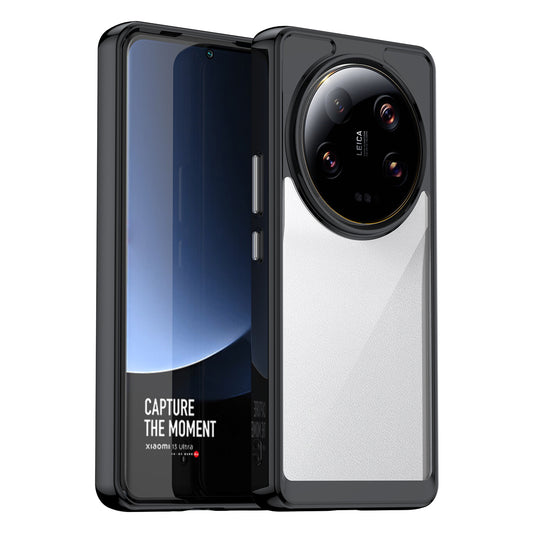 For Xiaomi 13 Ultra Transparent Back Case TPU+Acrylic Anti-Scratch Shockproof Phone Cover