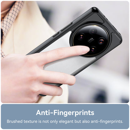 For Xiaomi 13 Ultra Transparent Back Case TPU+Acrylic Anti-Scratch Shockproof Phone Cover