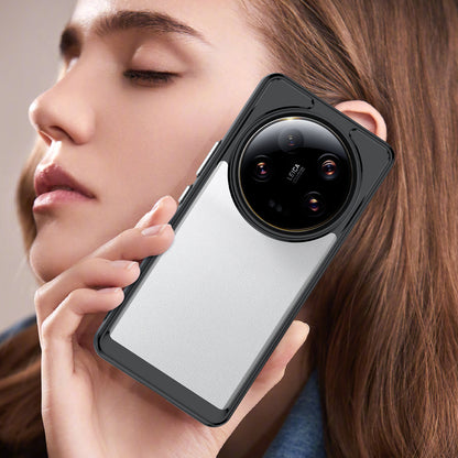 For Xiaomi 13 Ultra Transparent Back Case TPU+Acrylic Anti-Scratch Shockproof Phone Cover