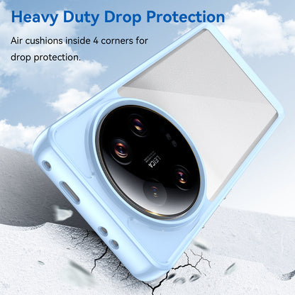 For Xiaomi 13 Ultra Transparent Back Case TPU+Acrylic Anti-Scratch Shockproof Phone Cover