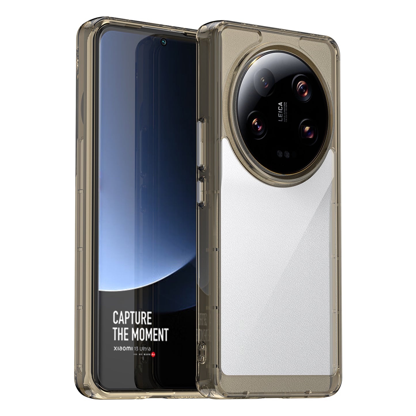 For Xiaomi 13 Ultra Transparent Back Case TPU+Acrylic Anti-Scratch Shockproof Phone Cover