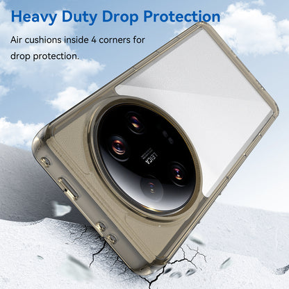 For Xiaomi 13 Ultra Transparent Back Case TPU+Acrylic Anti-Scratch Shockproof Phone Cover