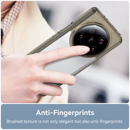 For Xiaomi 13 Ultra Transparent Back Case TPU+Acrylic Anti-Scratch Shockproof Phone Cover