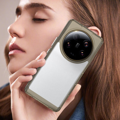 For Xiaomi 13 Ultra Transparent Back Case TPU+Acrylic Anti-Scratch Shockproof Phone Cover