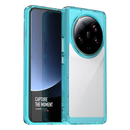 For Xiaomi 13 Ultra Transparent Back Case TPU+Acrylic Anti-Scratch Shockproof Phone Cover